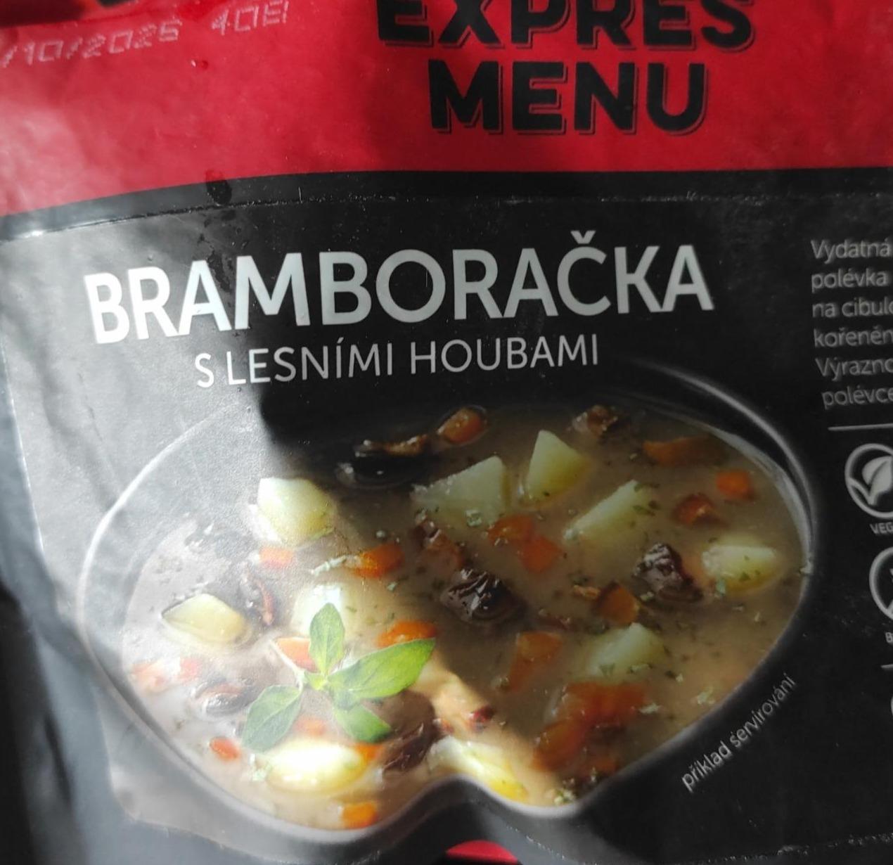 Fotografie - Bramboračka s lesními houbami Expres menu