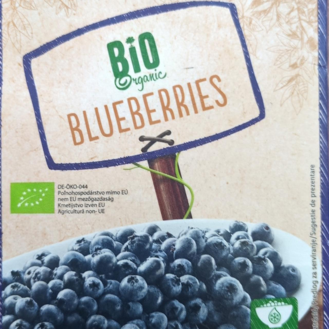 Fotografie - Bio Organic Blueberries