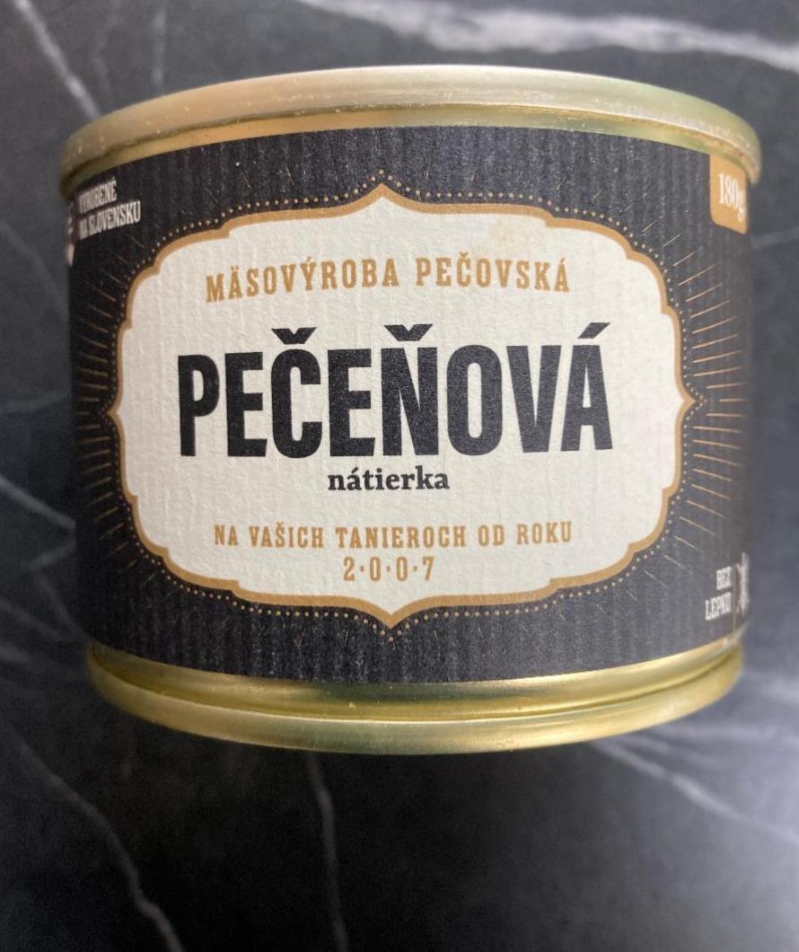 Fotografie - Pečeňová nátierka Mäsovýroba Pečovská