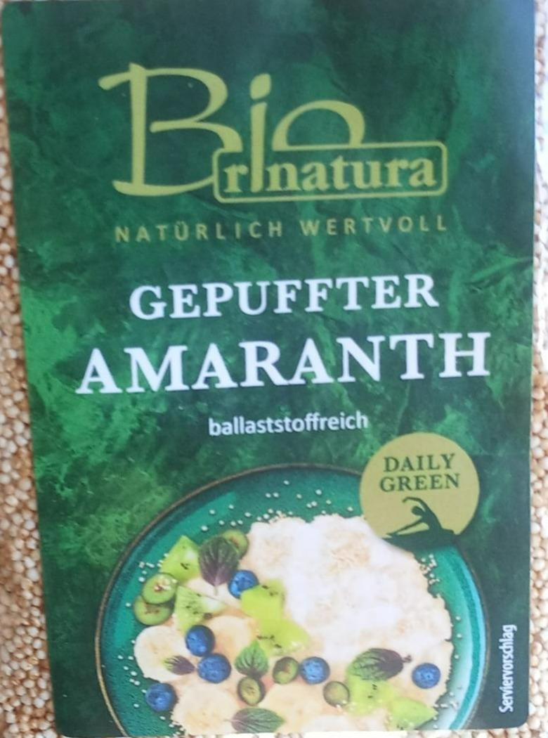 Fotografie - Gepuffter Amaranth Bio Rinatura