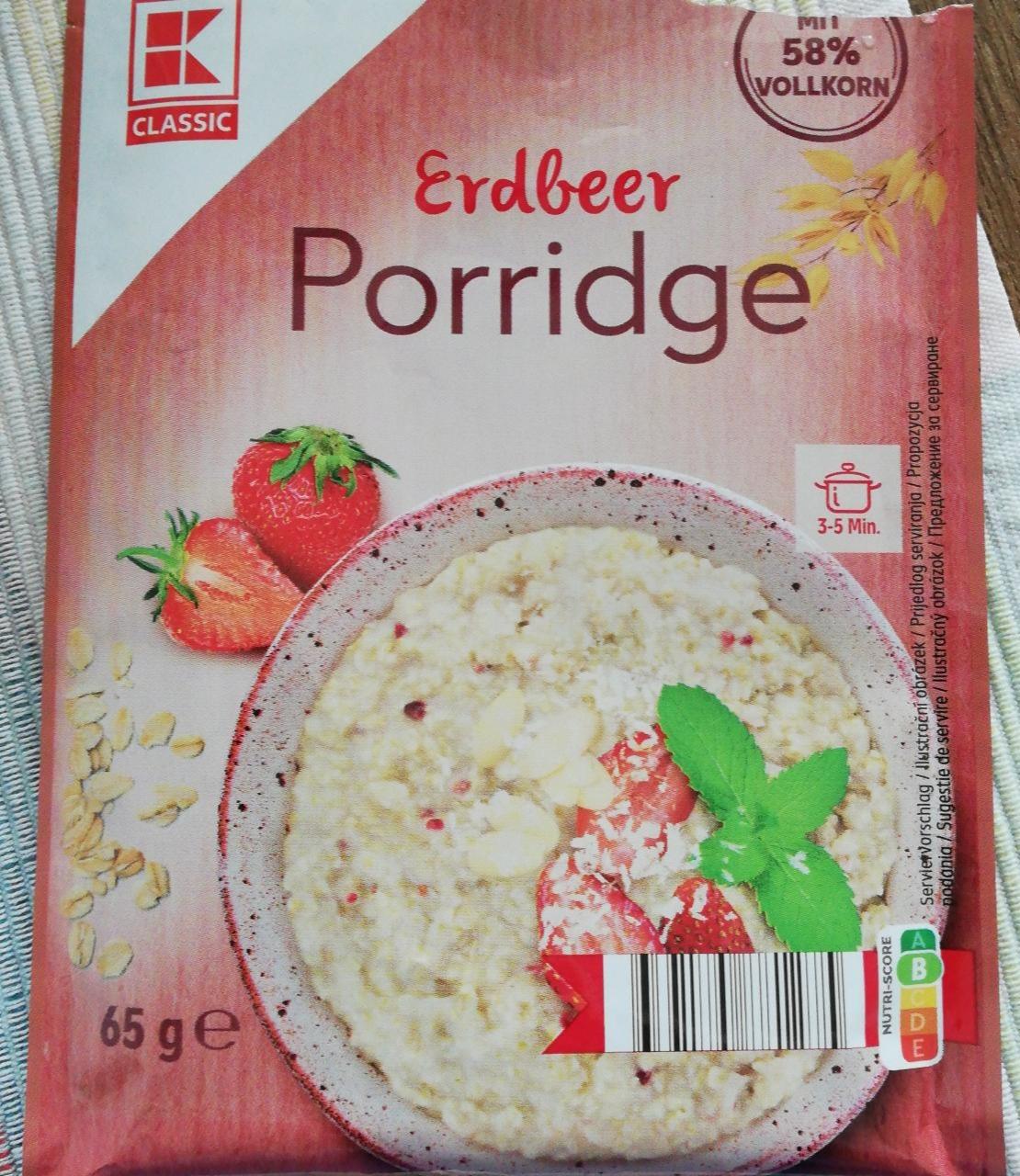 Fotografie - Erdbeer porridge K-classic