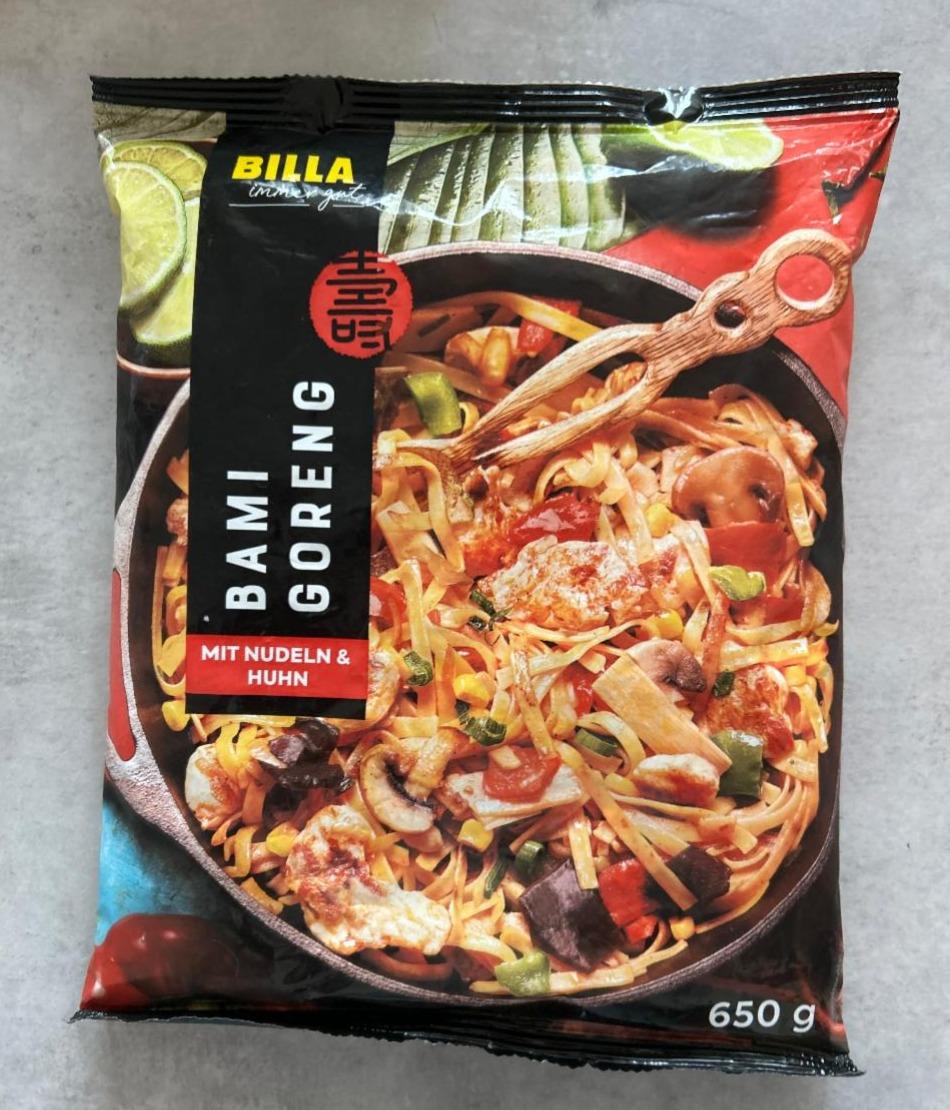 Fotografie - Bami Goreng mit Nudeln & Huhn Billa