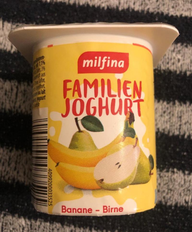 Fotografie - Familien Joghurt Banane - Birne Milfina