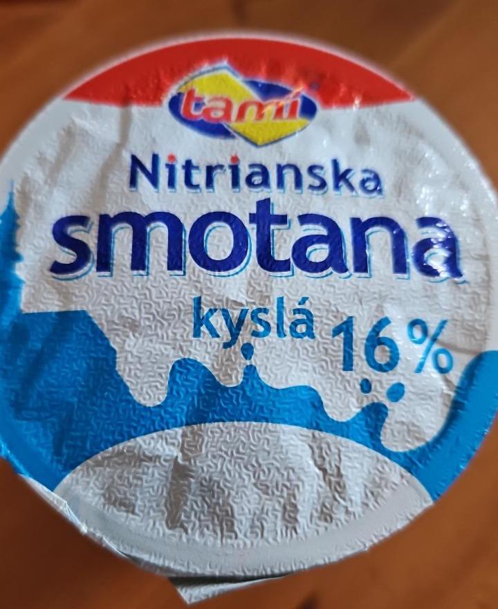 Fotografie - Tami Nitrianska pochúťková smotana kyslá 16% tuku