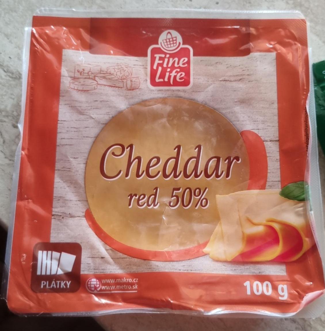 Fotografie - Cheddar red 50% Fine Life