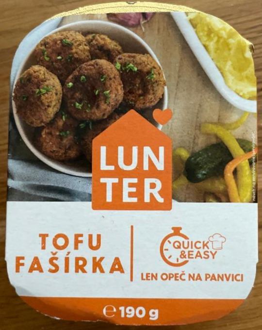 Fotografie - Tofu fašírka Lunter