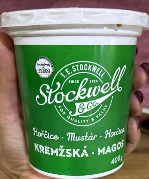 Fotografie - Horčica Kremžská Stockwell & Co.