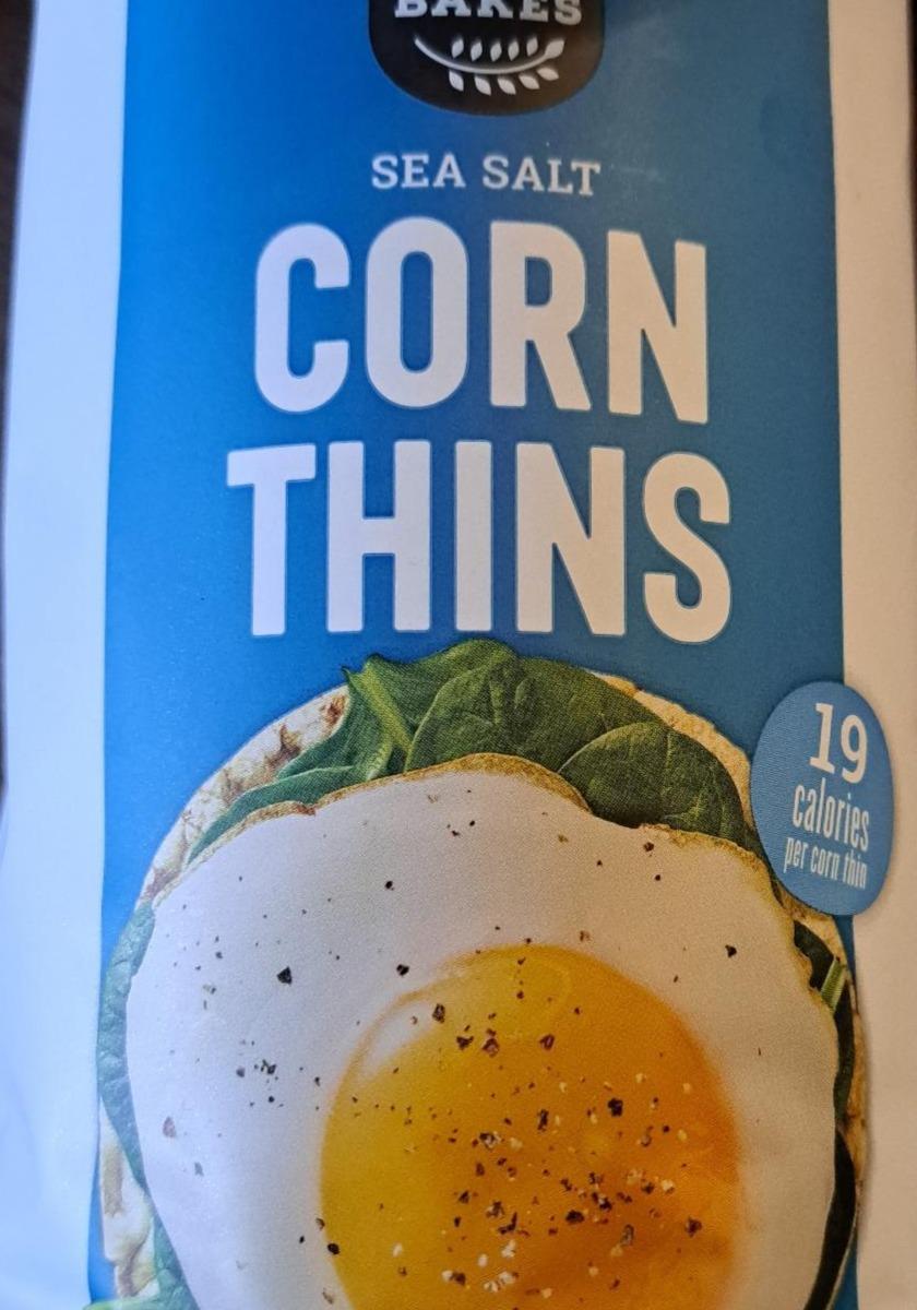 Fotografie - Corn thins Aldi Savour Bakes