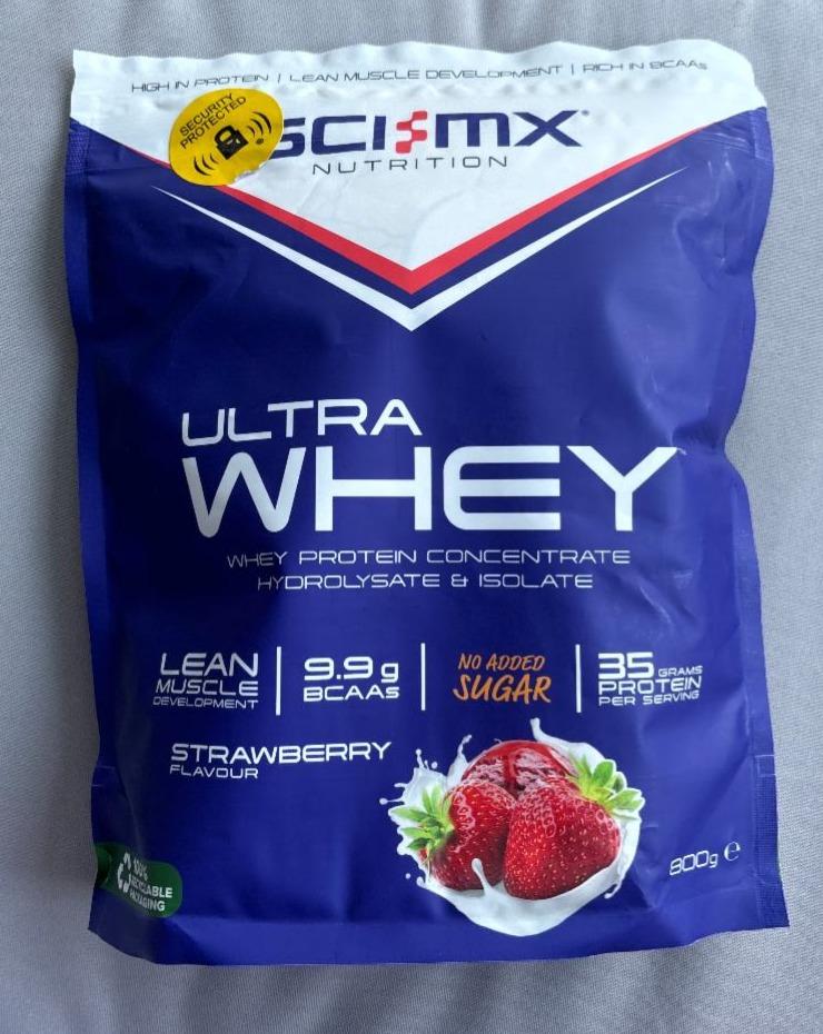 Fotografie - Ultra Whey Strawberry SCIMX