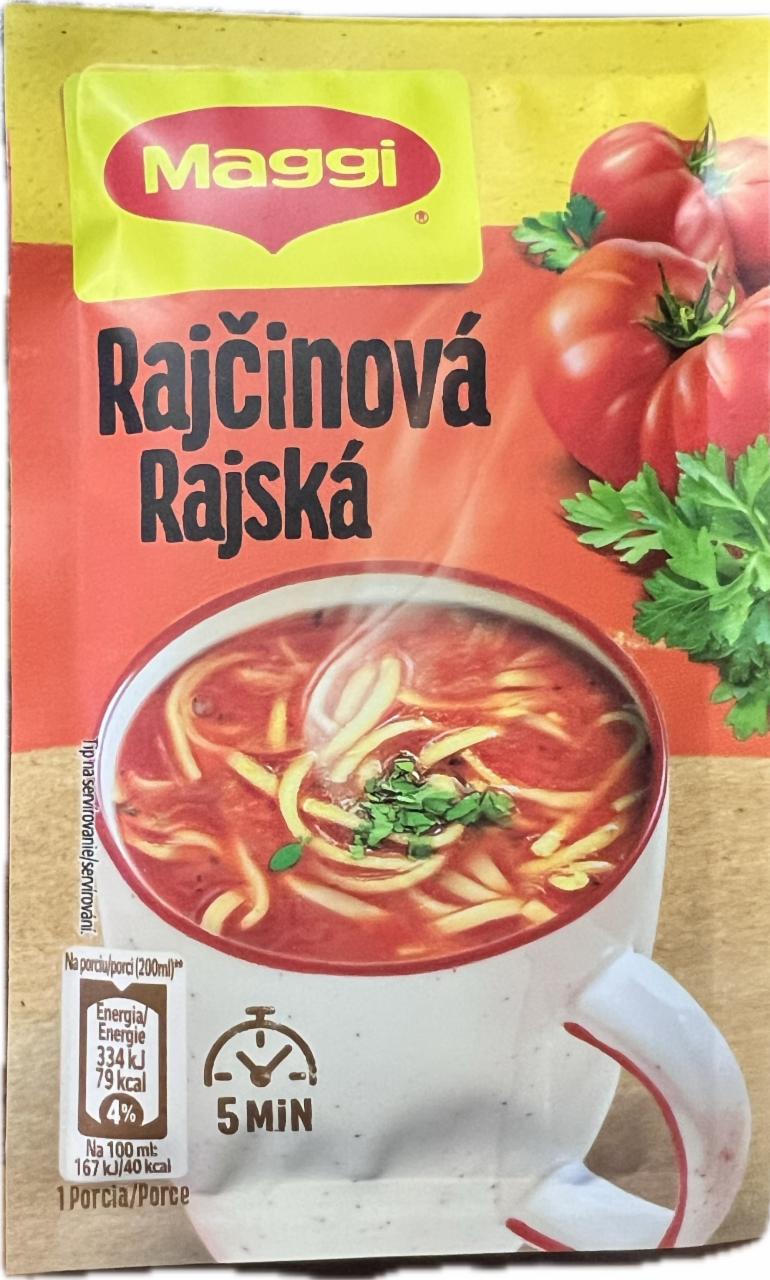 Fotografie - Rajská Maggi