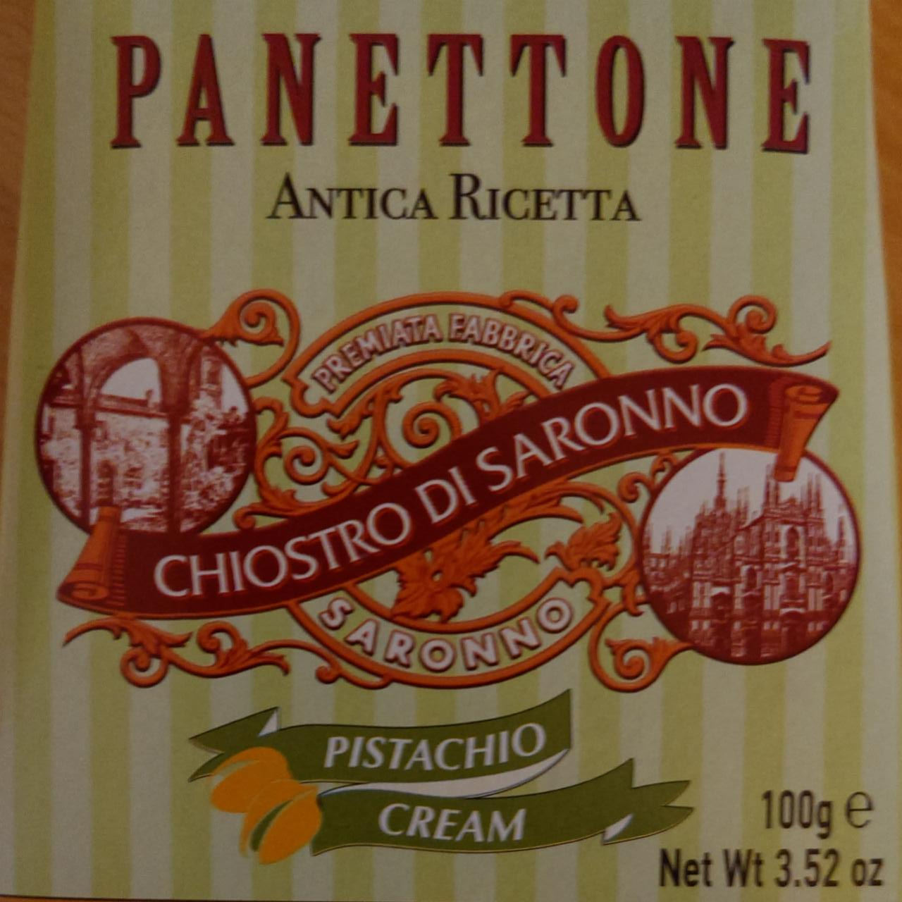 Fotografie - Panettone Pistachio Cream Chiostro Di Saronno