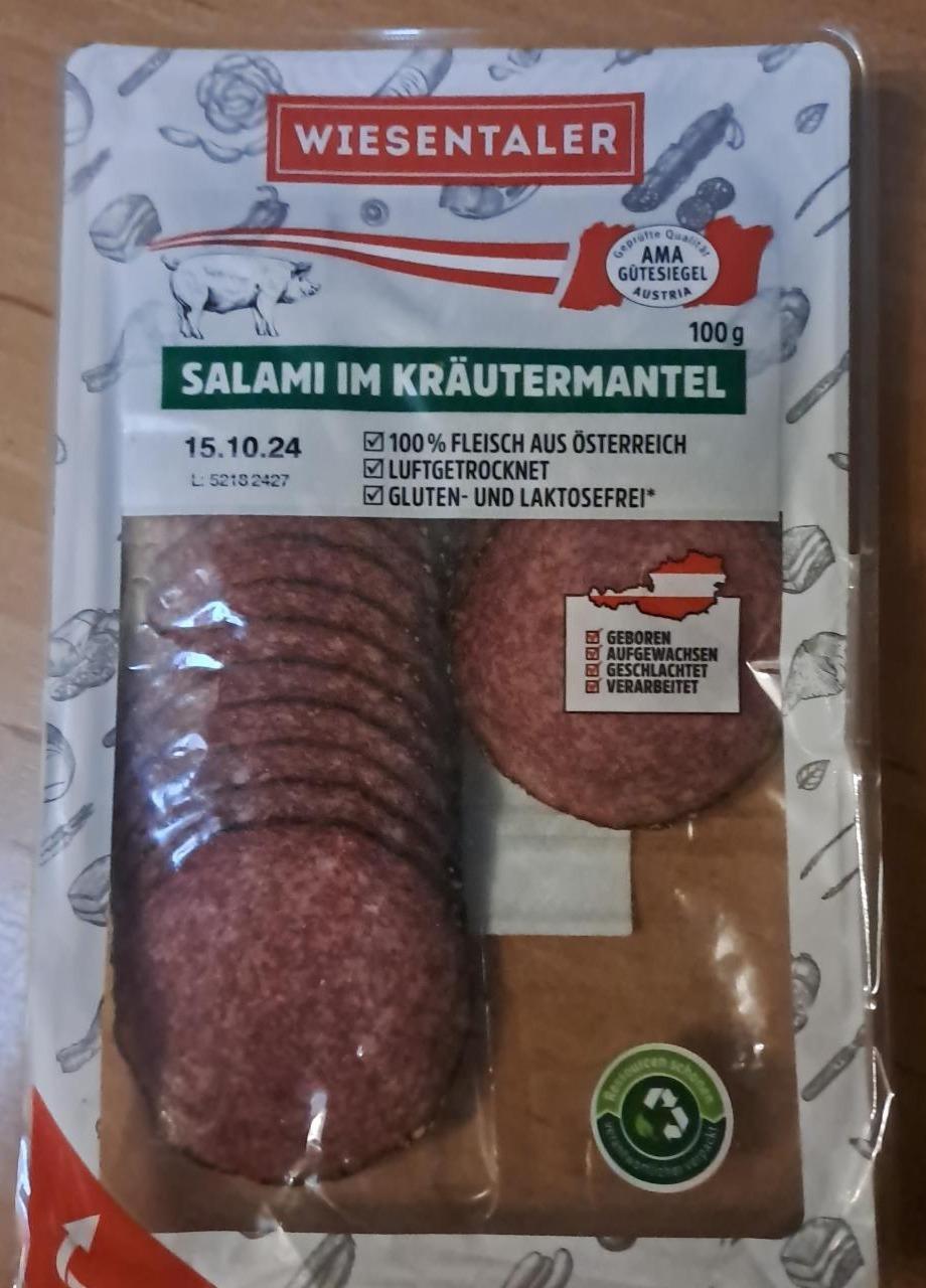 Fotografie - Salami im Kräutermantel Wiesentaler