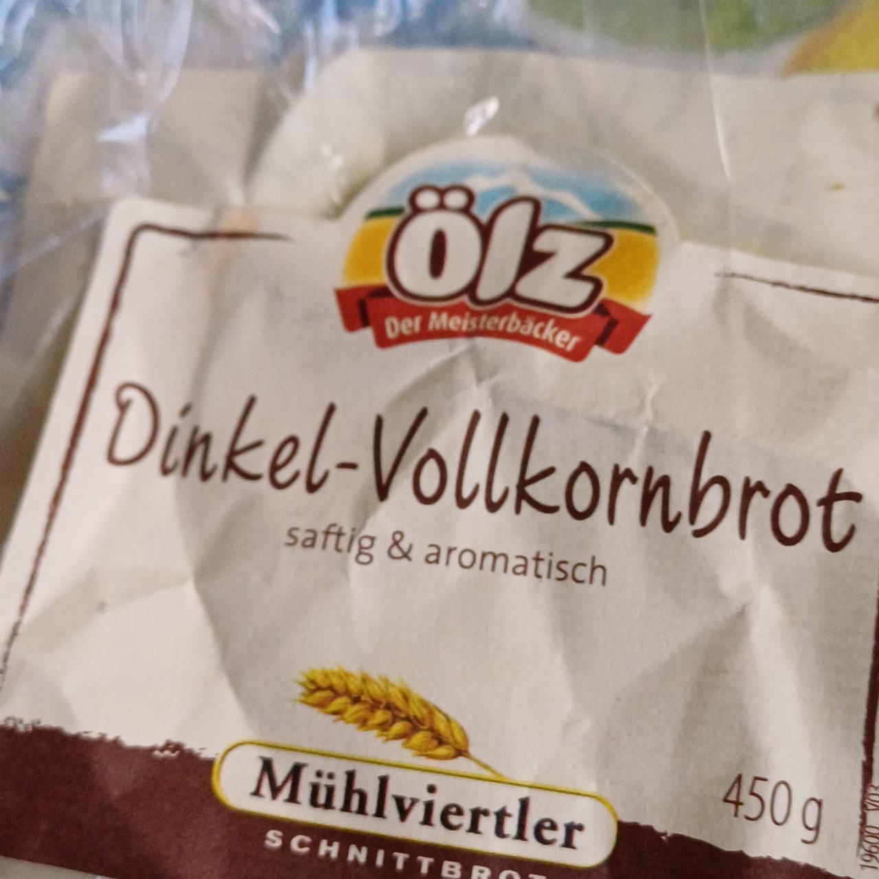 Fotografie - Dinkel-Vollkornbrot Ölz Der Meisterbäcker