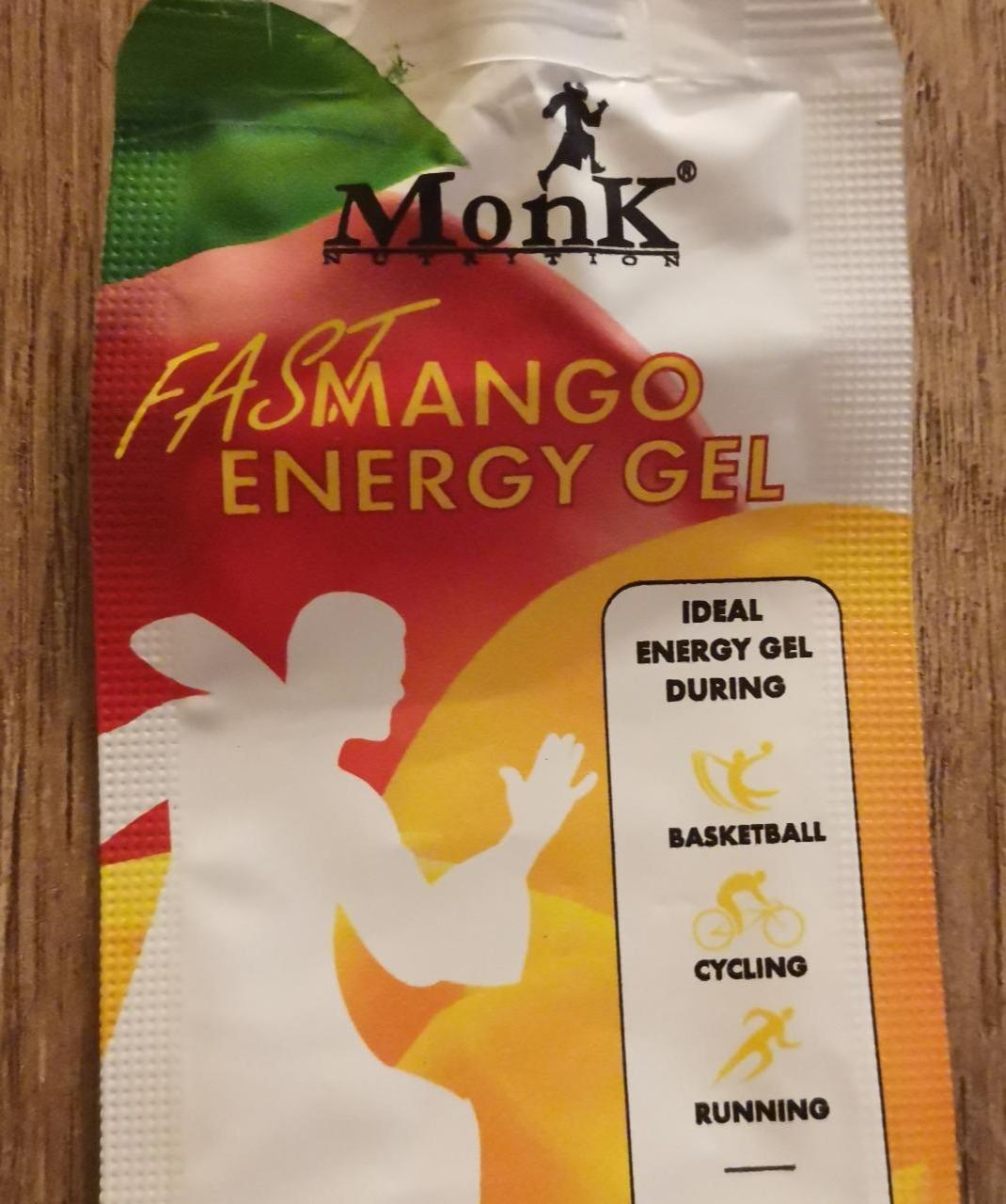 Fotografie - Fast Mango Energy Gel MonK