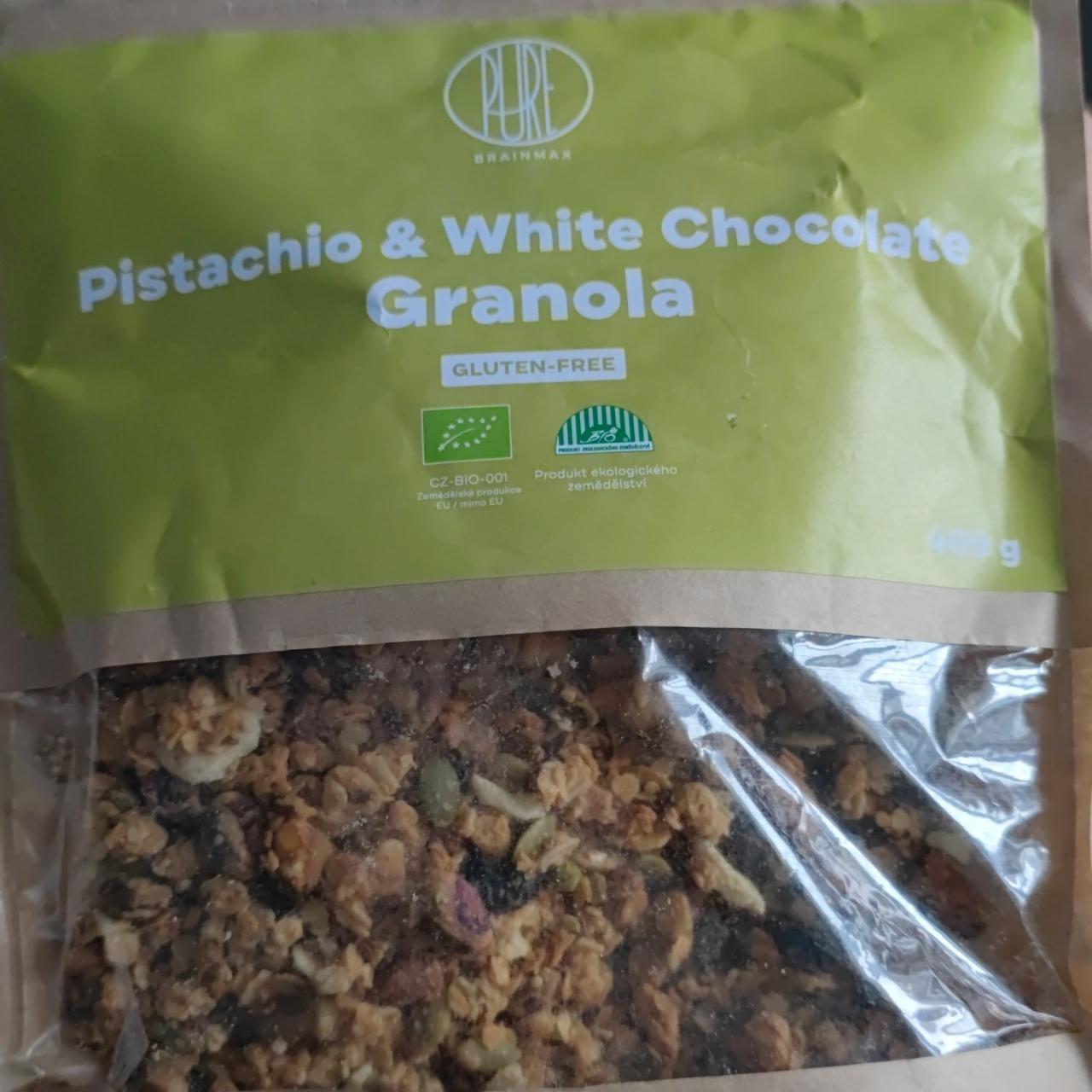 Fotografie - Pistachio & White Chocolate Granola BrainMax