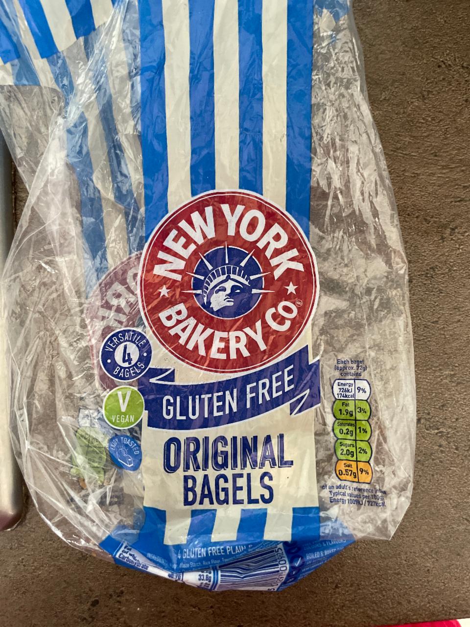 Fotografie - Gluten free original bagels New York Bakery Co.