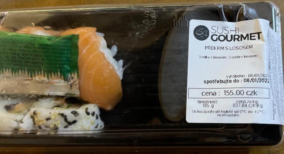 Fotografie - Předkrm s lososem Sushi gourmet