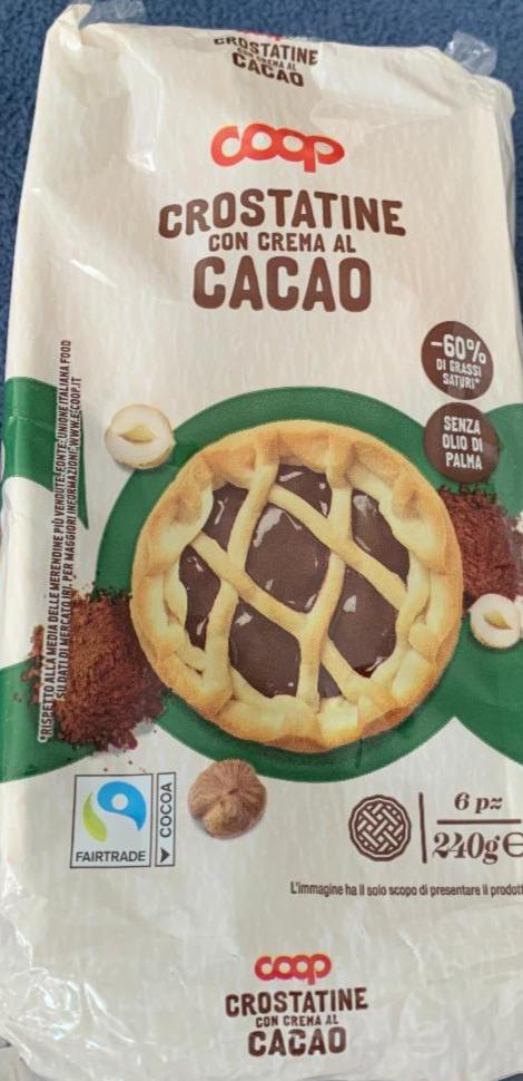 Fotografie - Crostatine con crema al cacao Coop