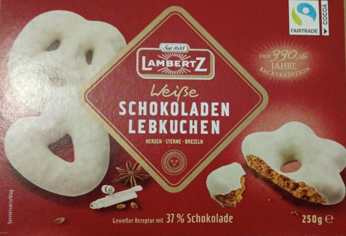 Fotografie - Weiße schokoladen lebkuchen LambertZ