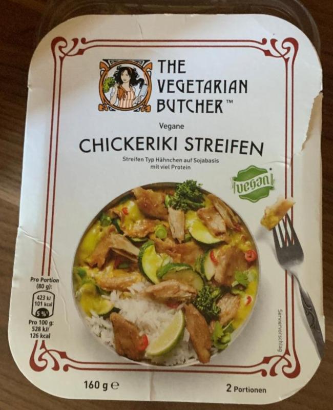 Fotografie - Chickeriki Streifen The Vegetarian Butcher