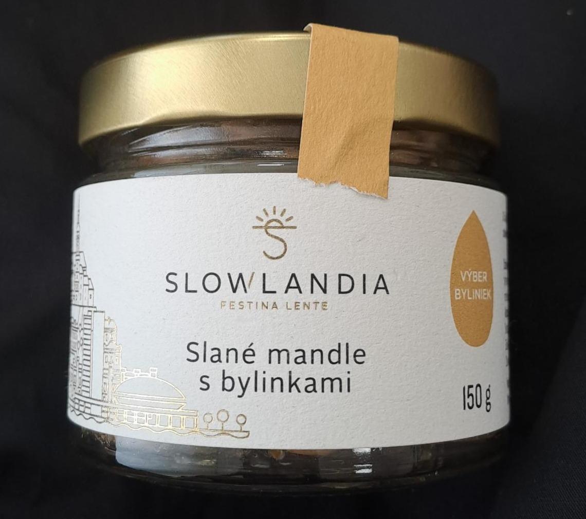 Fotografie - Slané mandle s bylinkami Slowlandia