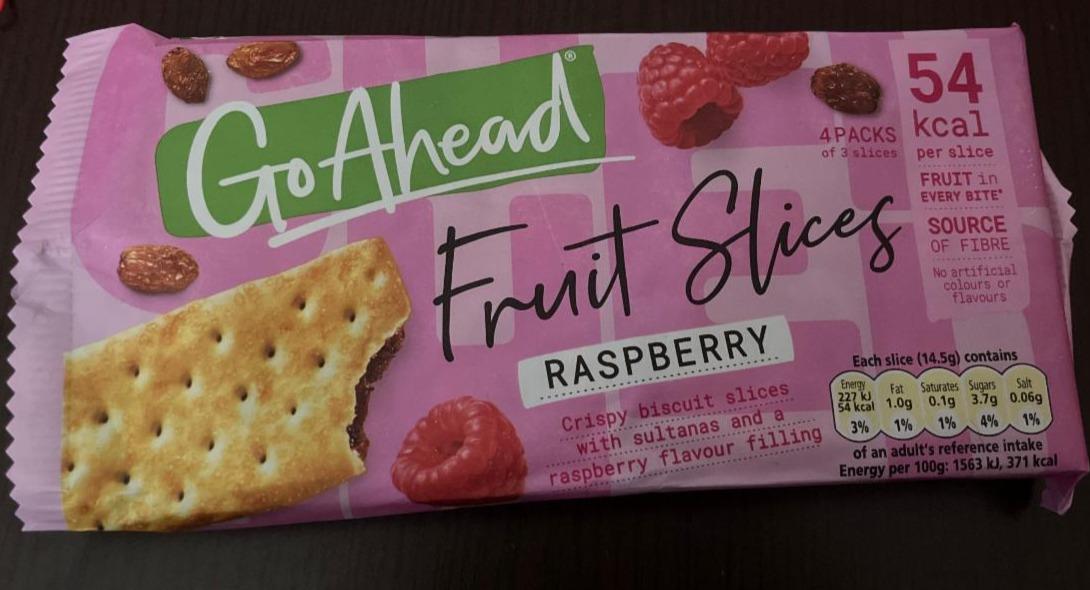 Fotografie - Fruit Slices Raspberry Go Ahead