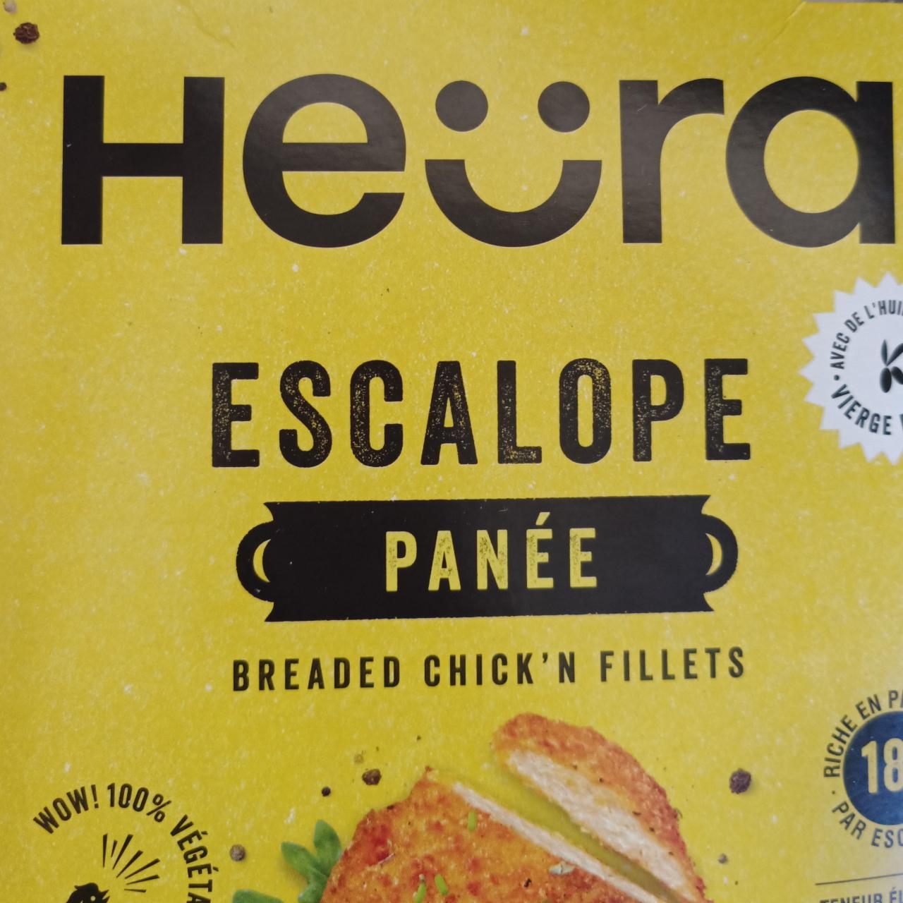 Fotografie - Escalope panée Heüra