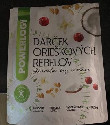 Fotografie - Darček Orieškových Rebelov Granola bez orechov Powerlogy