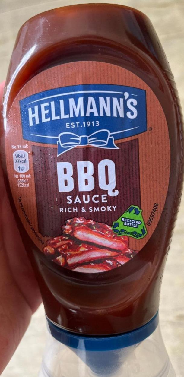 Fotografie - Bbq sauce rich & smoky Hellmann's