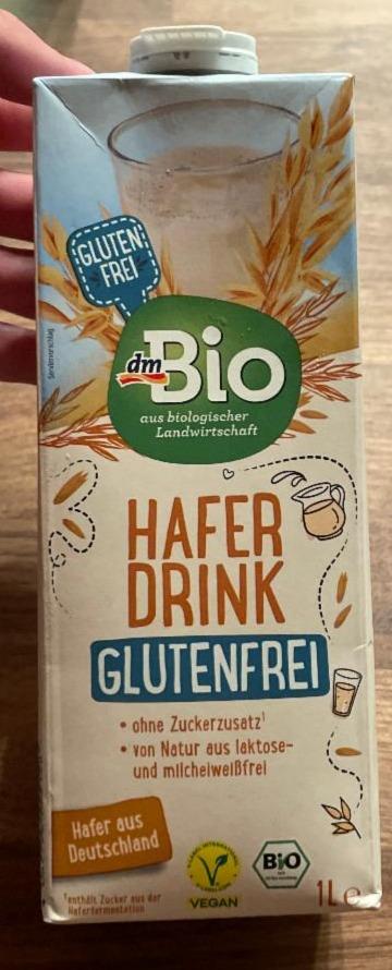 Fotografie - Hafer drink glutenfrei dmBio