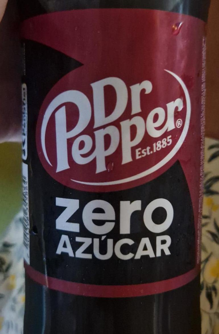 Fotografie - Dr Pepper zero azúcar