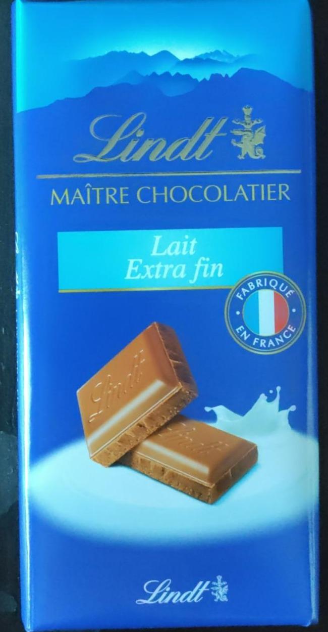 Fotografie - Lait extra fin Lindt