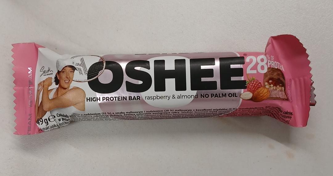 Fotografie - High Protein Bar raspberry & almond Oshee