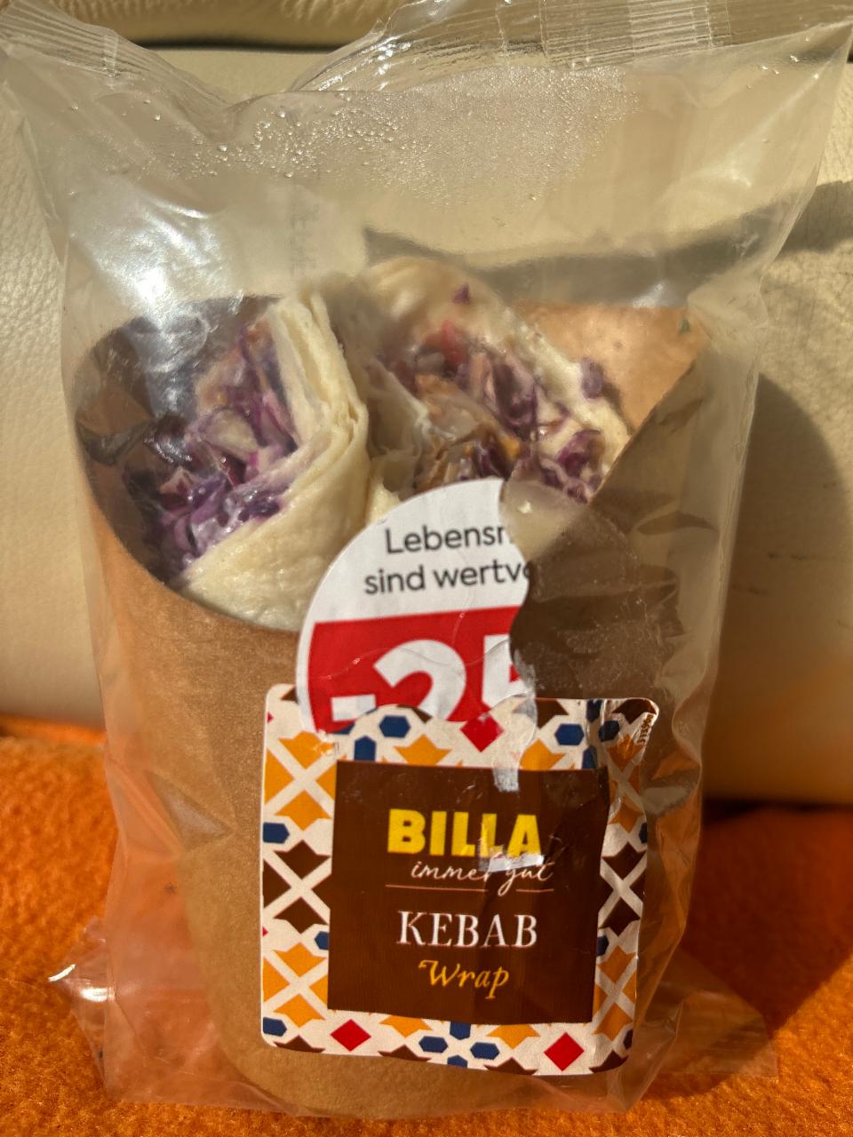 Fotografie - Kebab Wrap Billa