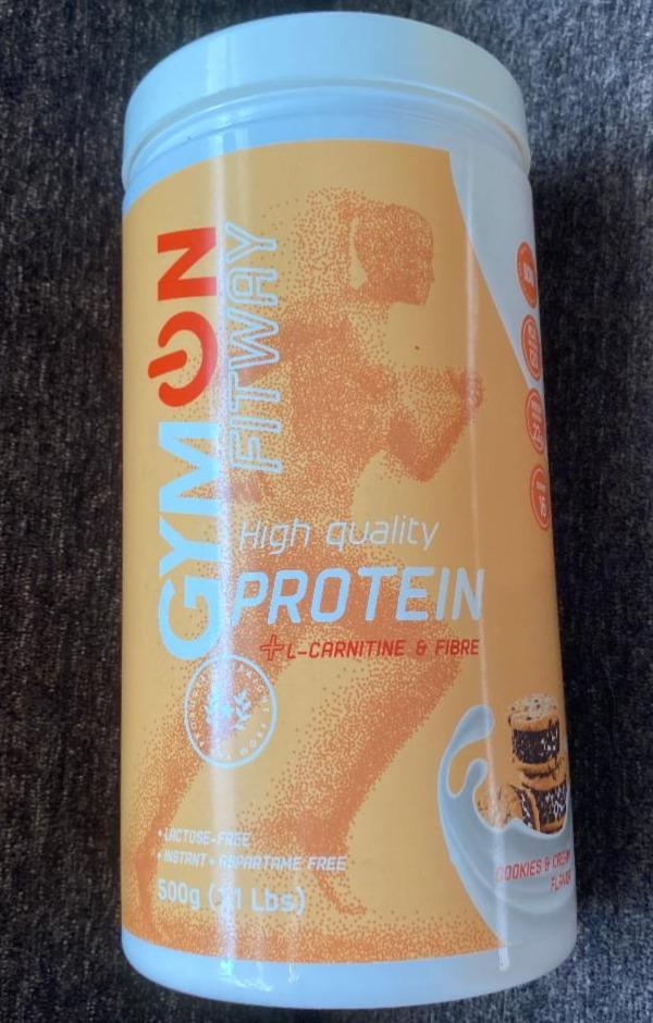 Fotografie - Fitway Protein Cookies & Cream flavor GymOn