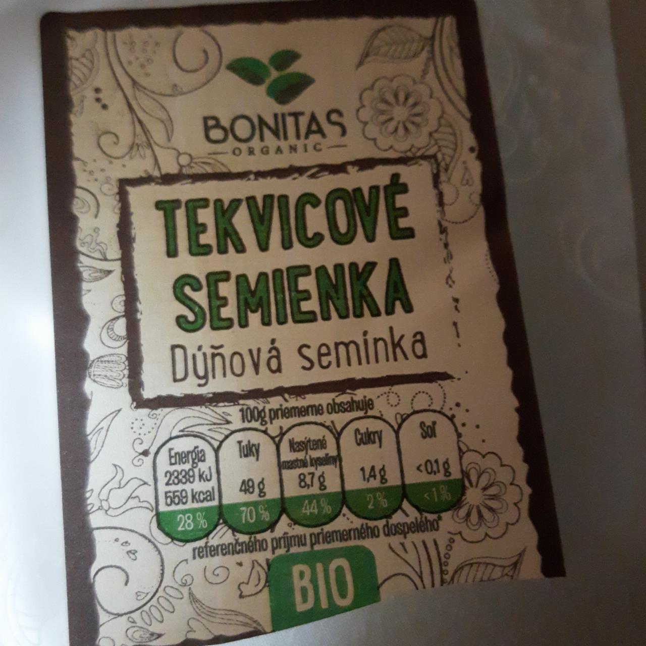 Fotografie - BIO Dýňová semínka Bonitas