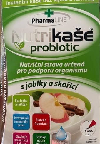 Fotografie - Nutrikaše probiotic s jablky a skořicí PharmaLINE