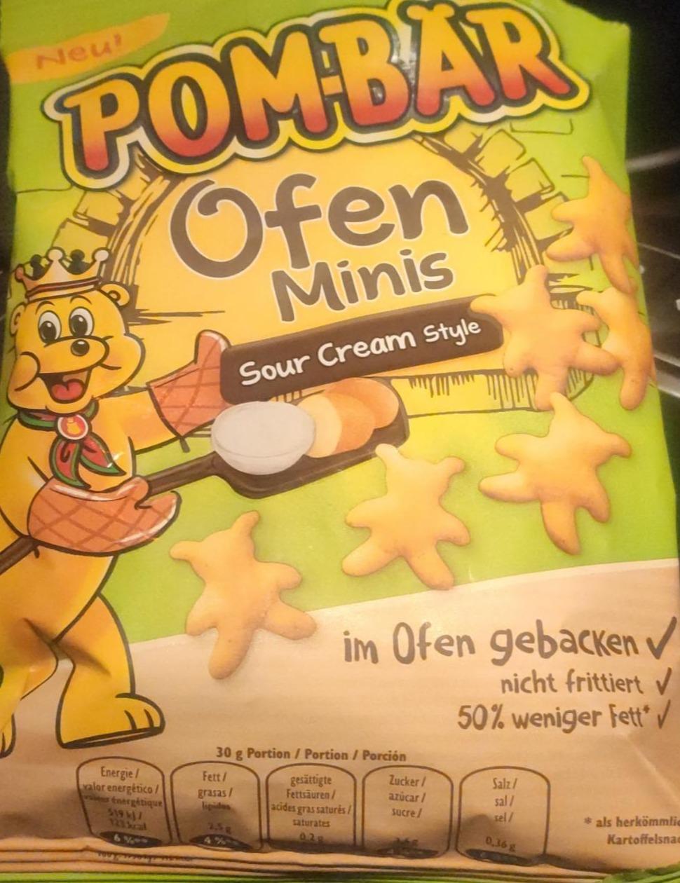 Fotografie - Ofen Minis SourCream Style Pom-Bär