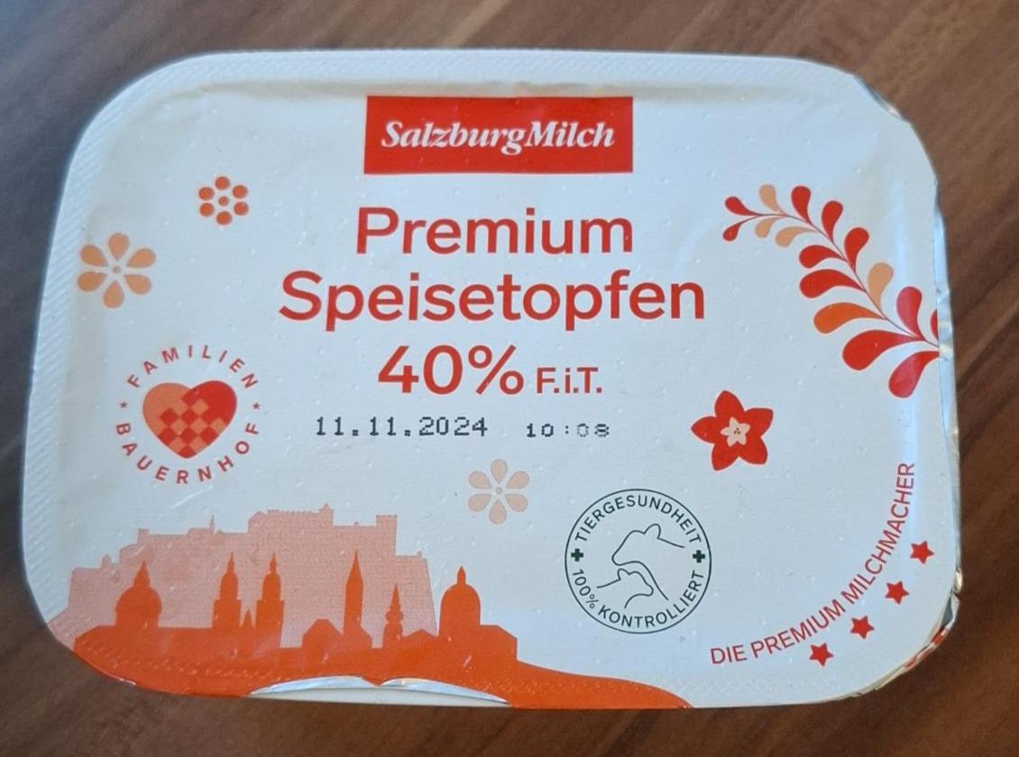 Fotografie - Premium Speisetopfen 40% F.i.T. SalzburgMilch