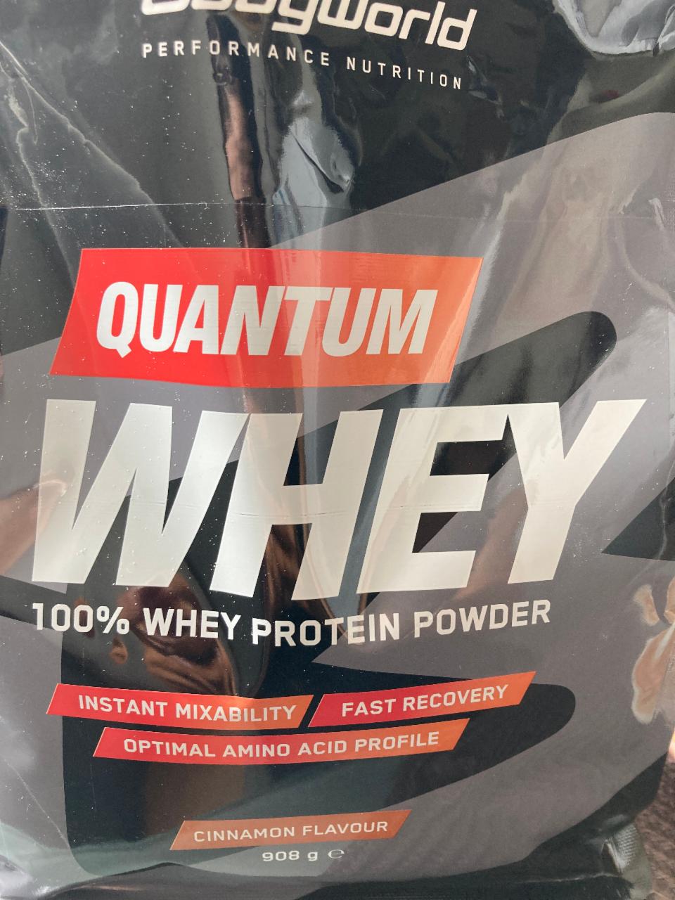 Fotografie - Quantum Whey Protein Powder Cinnamon BodyWorld