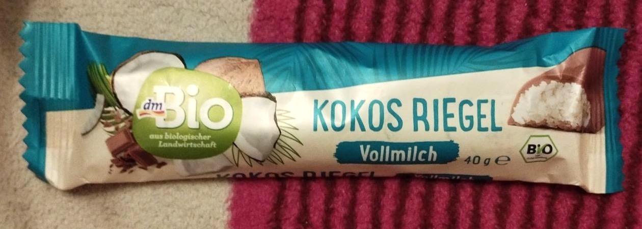 Fotografie - Kokos riegel vollmilch dmBio