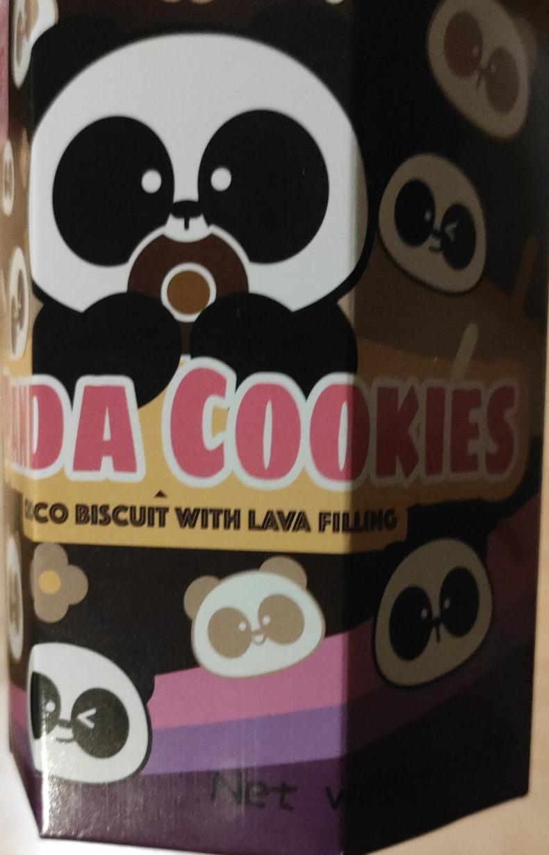 Fotografie - Panda cookies choco biscuit with lava filling Tokimeki