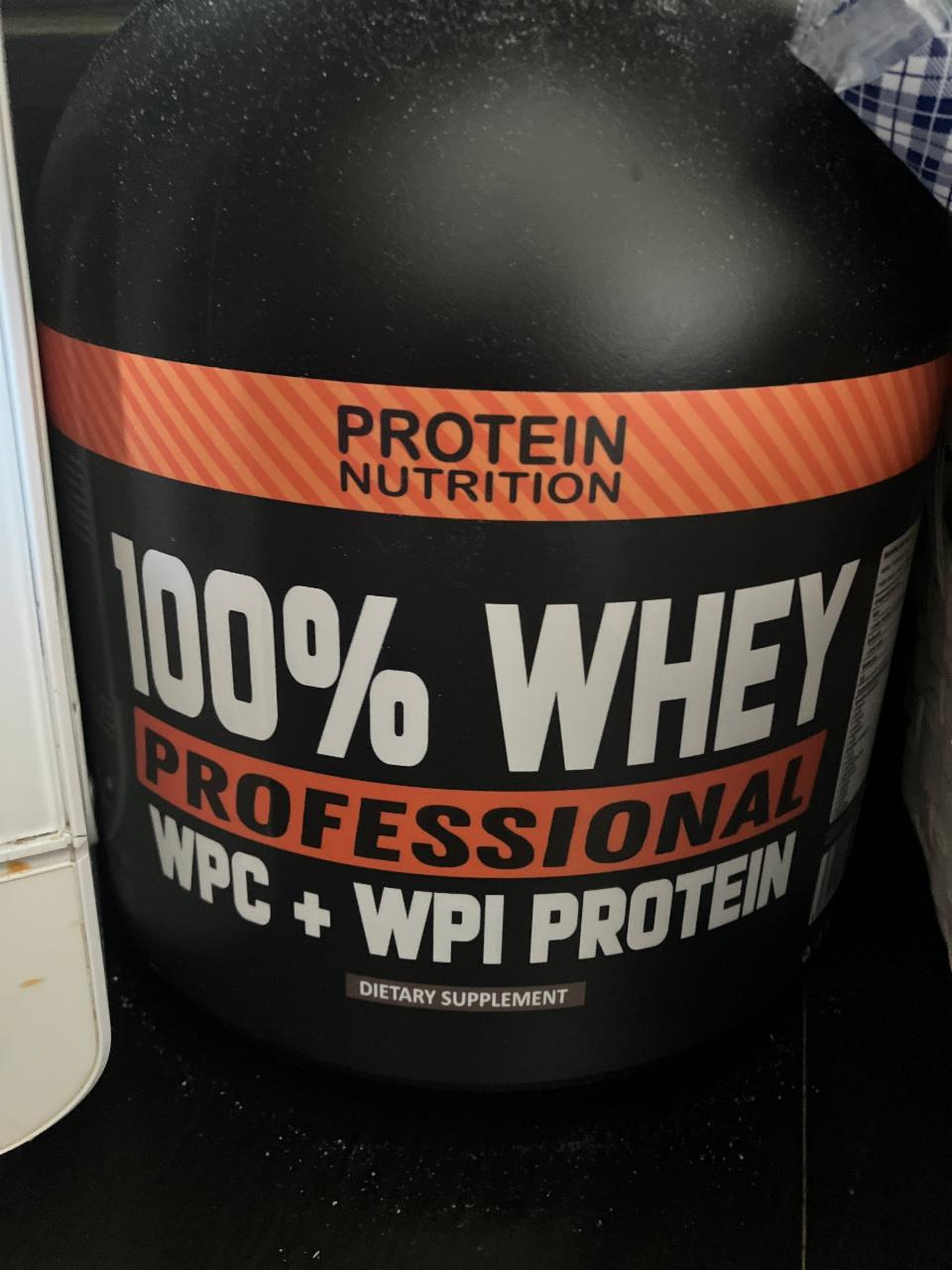 Fotografie - protein nutrition 100% whey professional WPC +WPI protein vanilka