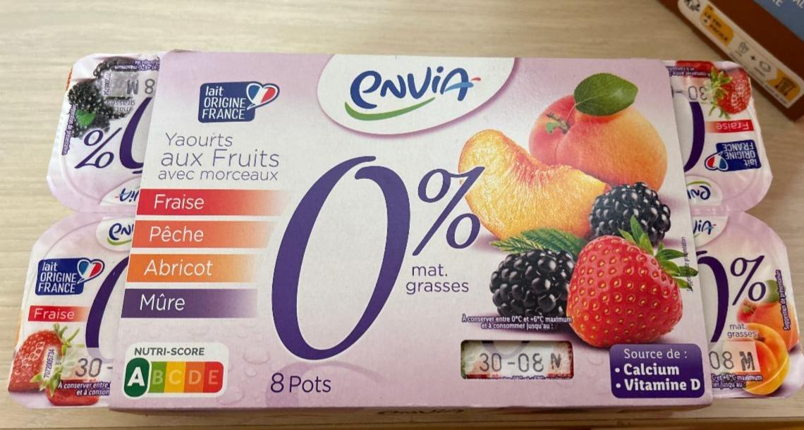 Fotografie - Yaourts aux Fruits 0% Envia