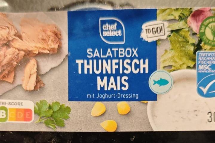 Fotografie - Salatbox Thunfisch Mais chef select