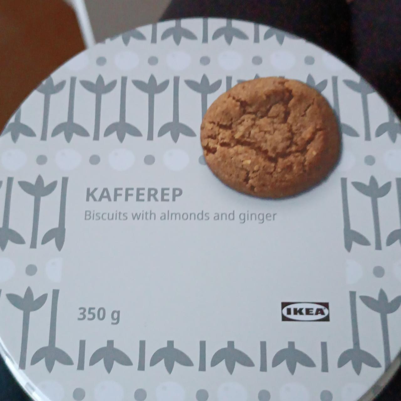 Fotografie - Kafferep Biscuits with almonds and ginger Ikea