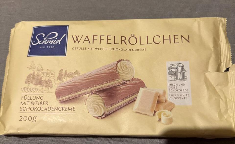 Fotografie - Waffelröllchen Schmid