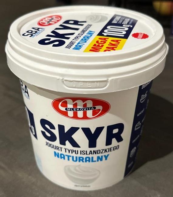 Fotografie - Skyr jogurt typu islandzkiego naturalny 0% Mlekovita