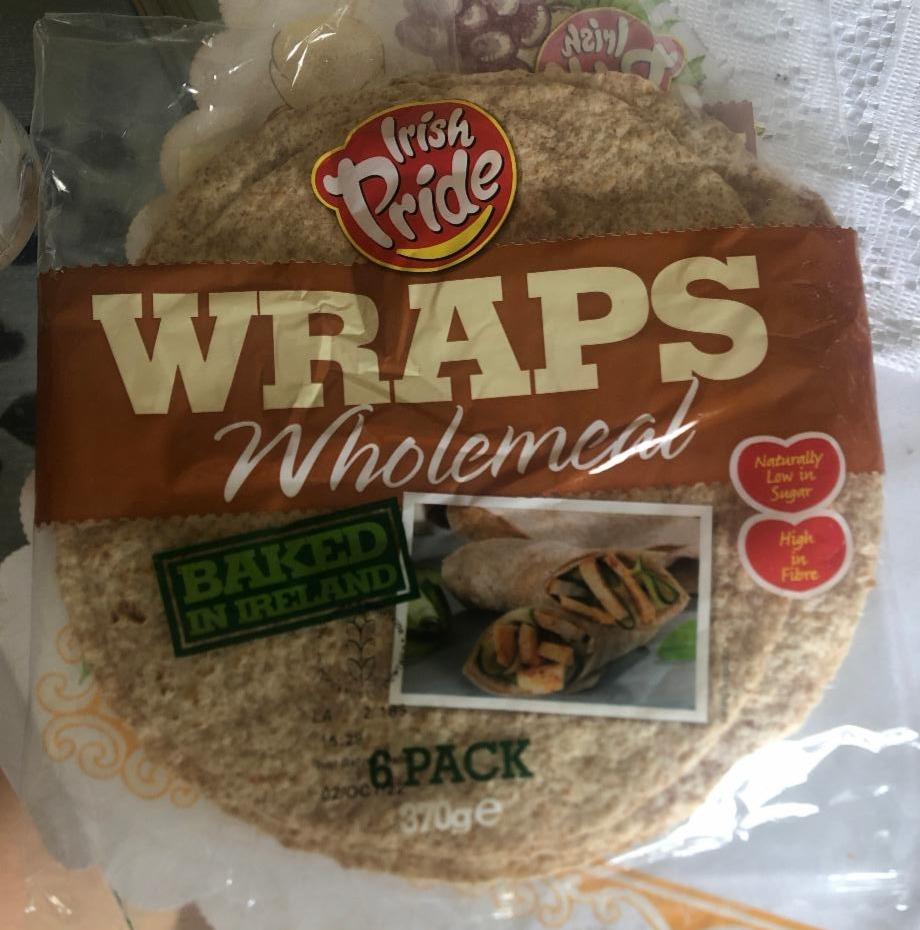 Fotografie - Wraps wholemeal Irish Pride