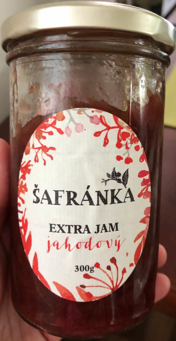 Fotografie - Extra jam jahodový Šafránka